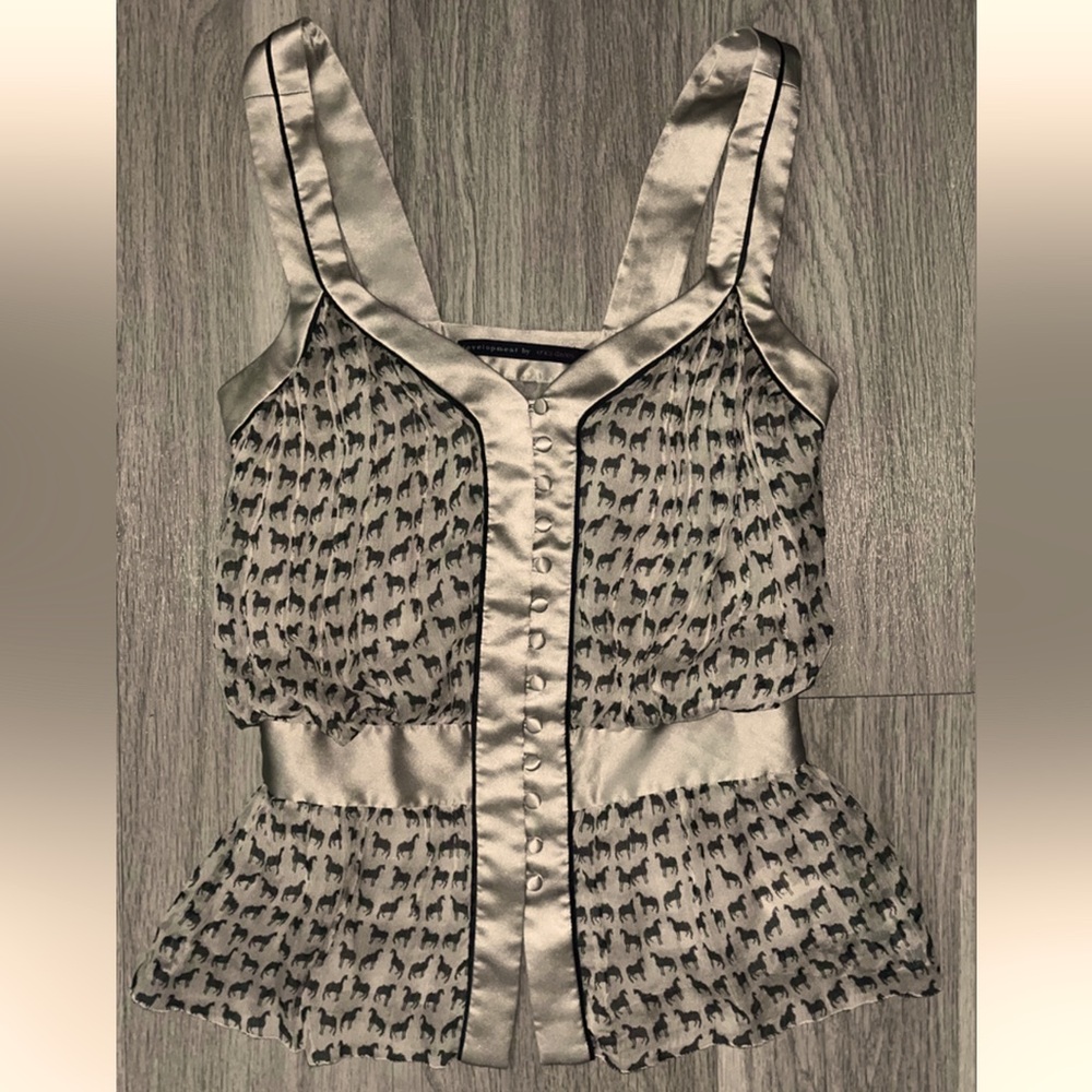 Development by Erica Davies Silk Horse Top Sz 2